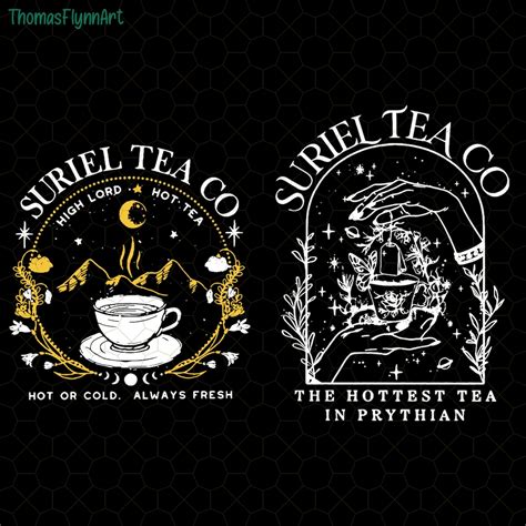 Suriel Tea Co High Lord Hot Tea Png A Court Of Thorns And Roses The Night Court Gift Png