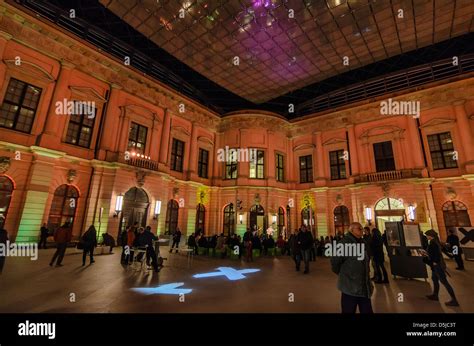 Long Night Of Museums Germany Berlin German Historical Museum Stock