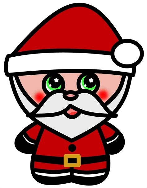 Cute Santa Drawing | Free download on ClipArtMag