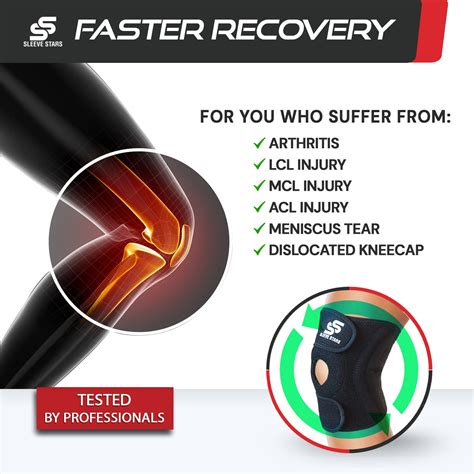 Sleeve Stars Knee Brace for Women, Men & Teens, Knee Braces for Knee