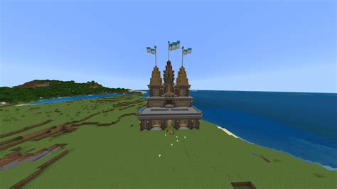cool castle build  put  rminecraftbuilds