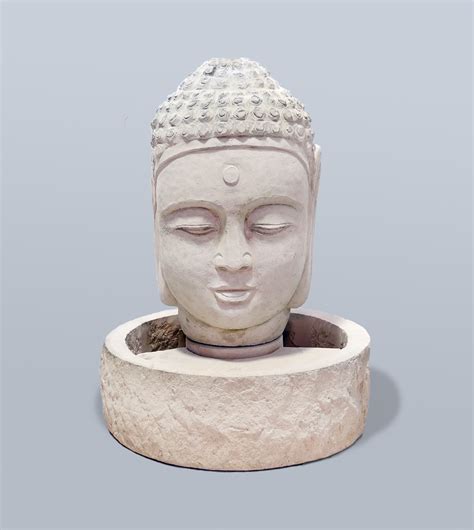 Buddha Head Fountain Statuecraft