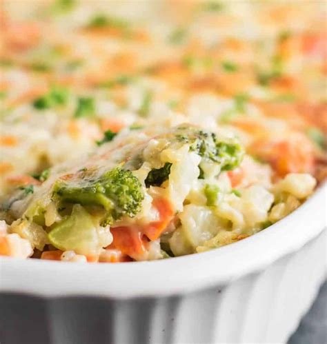 Vegetable And Rice Casserole Recipe Build Your Bite