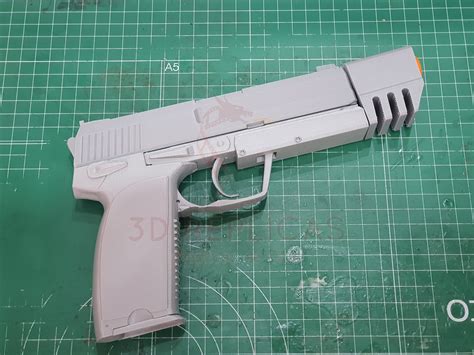 Tomb Raider Lara Croft Handk Usp Match Pistol Gun Prop Replica Etsy