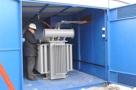 Установка трансформатора в ктп - фото