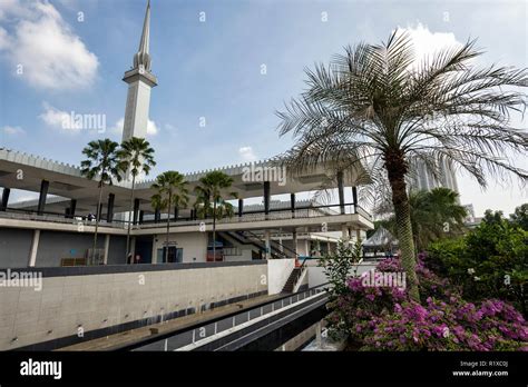 Kuala Lumpur Malaysia 9 April 2017 National Mosque Of Malaysia