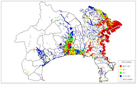 関東の液状化マップ集 埋立地、軟弱地盤は要注意 [土地購入] All About