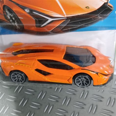 Hot Wheels Lamborghini Sian Fkp Rare Collectible Miniature Model Scale Gift Idea With