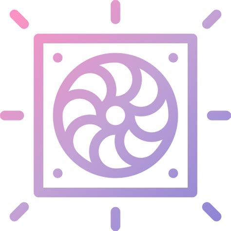 Fan Generic Gradient Icon