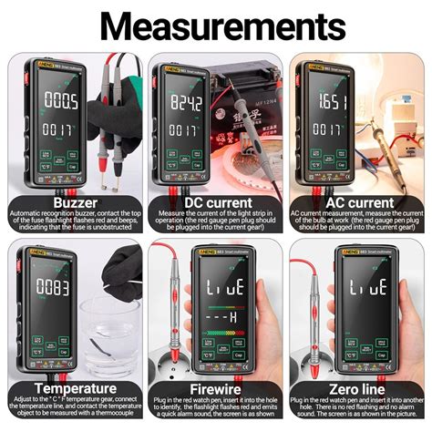 ANENG 683 Digital Multimeter Black