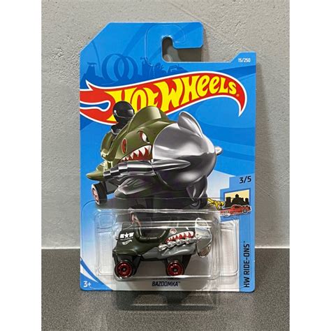 寶藏車 Hot Wheels 風火輪 Bazoomka 普寶 普通寶藏車 TH Treasure Hunts 鯊魚車 蝦皮購物