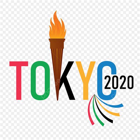 Tokyo Clipart Vector Tokyo 2020 Flame Olympic Lamp Olympic Tourch