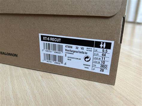 Salomon Xt6 Recut Wrenkangaroovanilla Ice Grailed