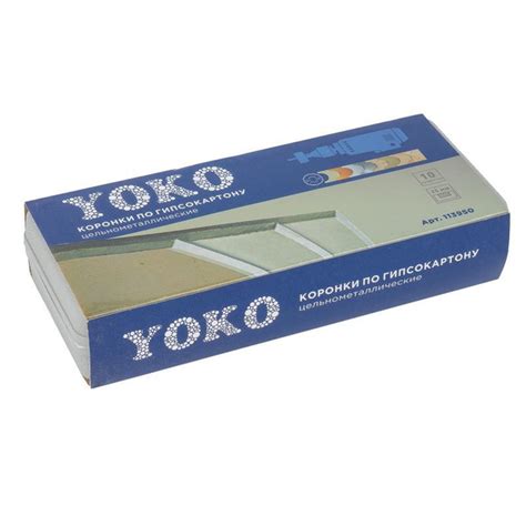 Набор коронок Yoko по гипсокартону 22-68 мм купить на OZON по низкой ...