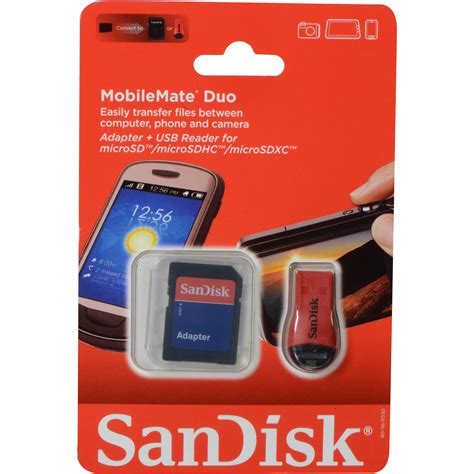SanDisk Micro SD to SD Adapter SDDRK-121-A46 B&H Photo Video