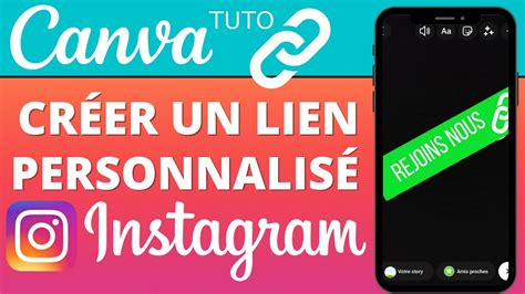 Cr Er Un Lien Personnalis Instagram Sur Canva Youtube