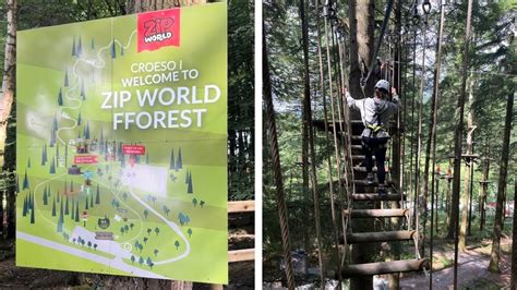 Zip World Zip Safari 2 Fforest Betws Y Coed North Wales YouTube