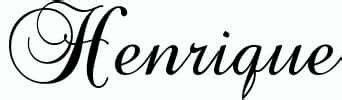 Como Se Escreve Henrique - Henrique | Ideias de caligrafia, Tatuagens nomes