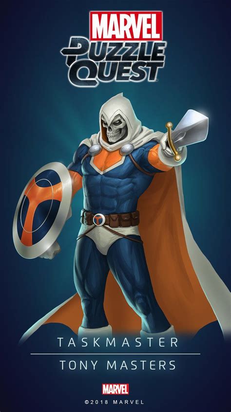 Taskmaster Tony Masters Stars Profile Face Marvel Puzzle