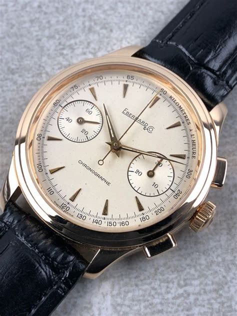 Eberhard Co Oldflyer Chronograph K Gold Catawiki