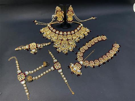 Zevar I Kundan Bridal Jewellery Set Ezevar