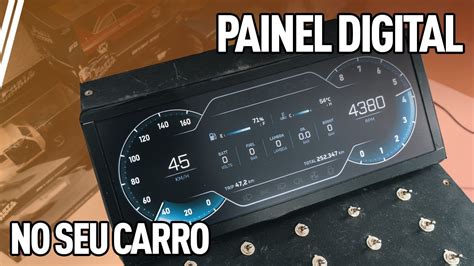 PAINEL DIGITAL UNIVERSAL NO SEU CARRO FACIL ADAPTAÇÃO YouTube