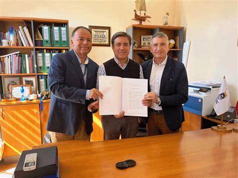 Andes On Line Autoridades Firman Convenio De Transferencia De