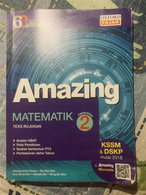 Buku Matematik Tingkatan