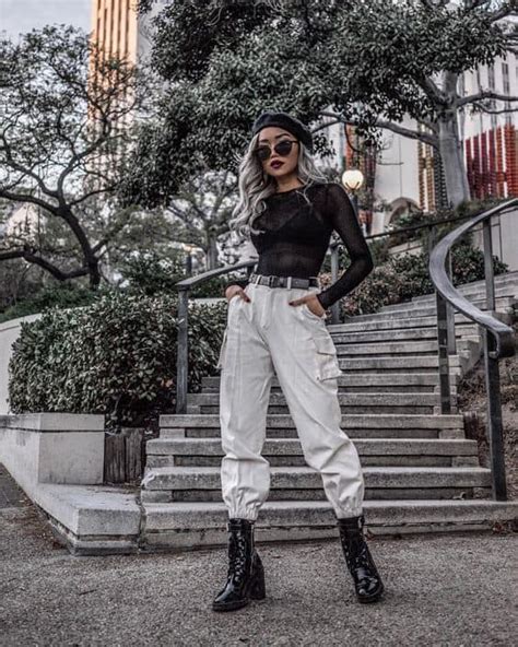 Look Calça Cargo Feminina - Rafaela Gomes Barbosa: Calça cargo feminina – 60 looks apaixonantes e ...