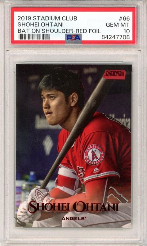 Mint Psa Topps Stadium Club Shohei Ohtani Base