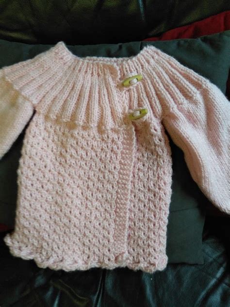 Petit Manteau Brassi Re Mois Tricot Et Crochet Grain De Caf Manteau