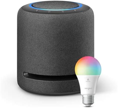 Echo Studio Charcoal With Sengled Smart Color Bulb Pricepulse