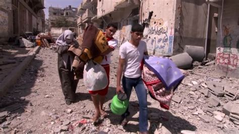 Gaza Conflict 12 Hour Truce As Deaths Top 900 Bbc News