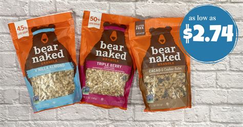 Bear Naked Granola As Low As 2 74 Kroger Krazy