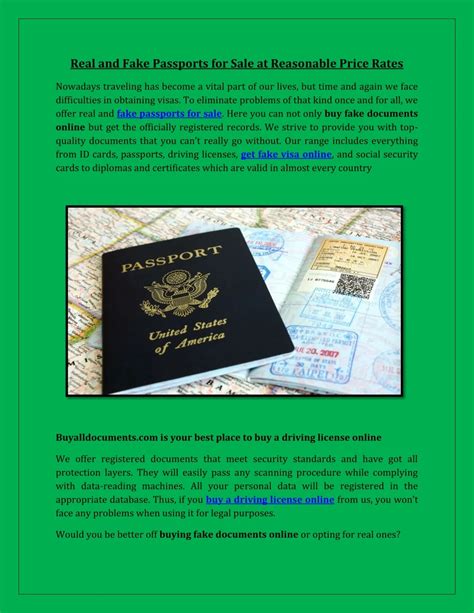 Ppt Real And Fake Passports For Sale At Reasonable Price Rates