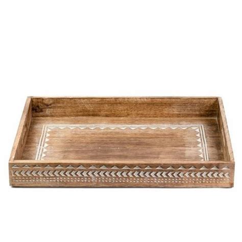 Pine Wood Wooden Serving Tray X X Inch Inch At Rs