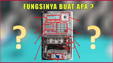 Fungsi Yang Ada Di Kwh Meter Youtube