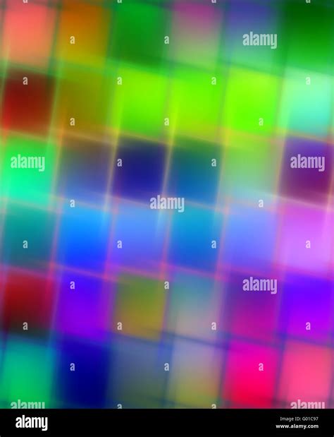 texture of vibrant colored cubes with blur Stock Photo - Alamy