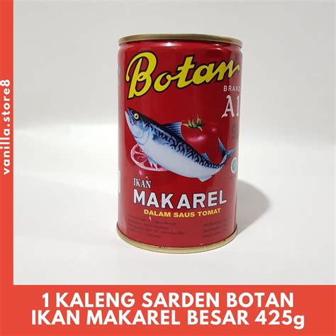 Jual PROMO SALE SARDEN BOTAN IKAN MAKAREL BESAR 425g Shopee Indonesia