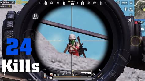 Perfect Headshot With Awm Pubg Mobile Youtube