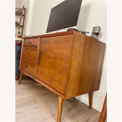 West Elm Mid Century Media Console Aptdeco