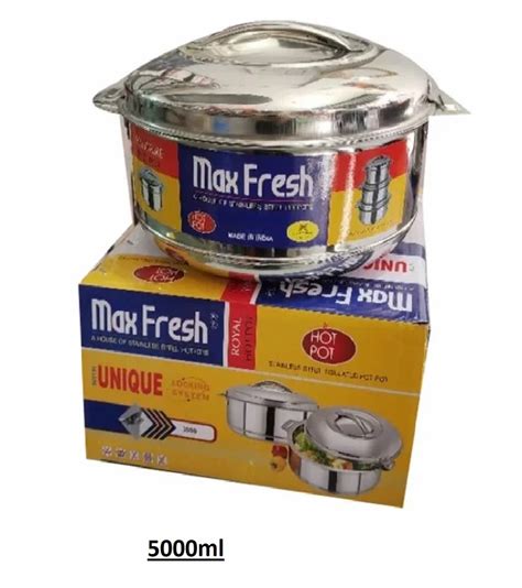 Stainless Steel Hot Pot 5 Litre At 770 Piece In Indore ID 2850233664012