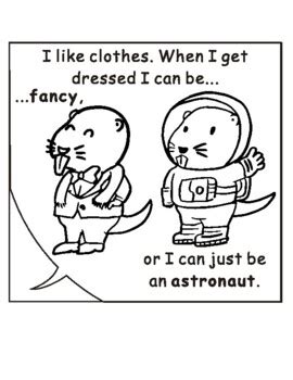 Naked Mole Rat Get Dressed Sequencing Text Activity By Rick S Creations