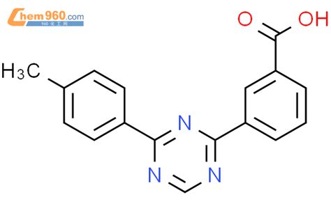 884656 34 2 BENZOIC ACID 3 4 4 METHYLPHENYL 1 3 5 TRIAZIN 2 YL 化学式