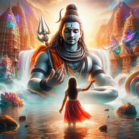 ardhnareshwar hd images shiv parvati ganesh painting