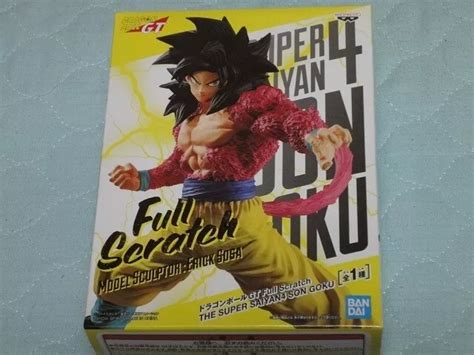 SON GOKU SUPER Saiyan 4 SSJ4 Full Scratch Dragon Ball GT Bandai NEUVE