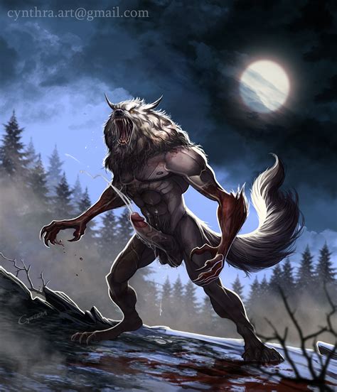 The Wolfman By Cynthra Hentai Foundry