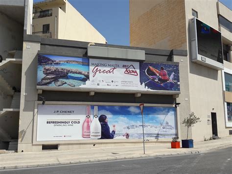 Mega Billboard Top Msida University Roundabout Outdoor Advertising