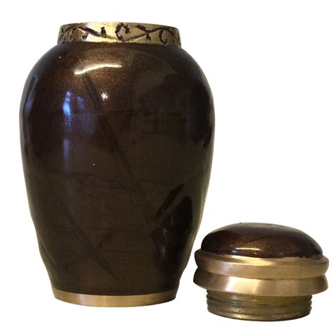 Blessing Bronze Small Keepsake Urn Cremation Urns For Ashes