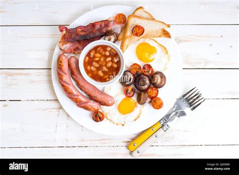 Full english breakfast Stock Photo - Alamy
